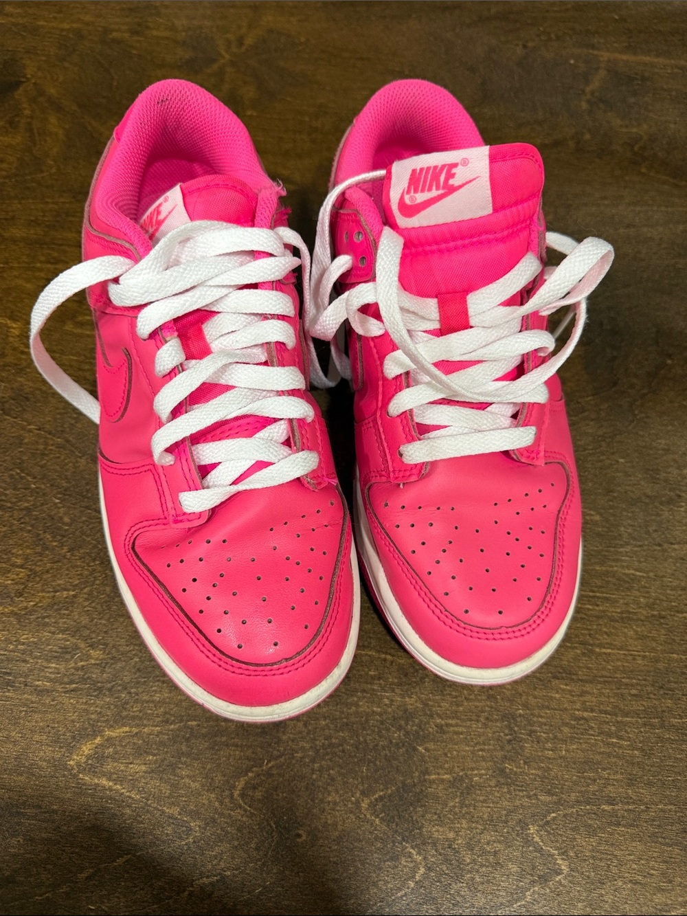 Nike Women’s Hot Pink Low-Top Sneakers